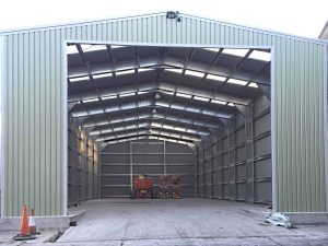 Truck Service Bay – 9m x 18m x 5.6m to eaves